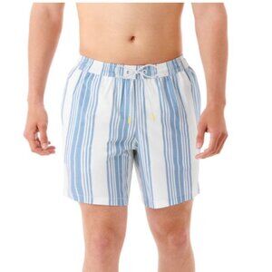 Bonobos Men's Swim Trunks-Blue & White-Size XL-NWT